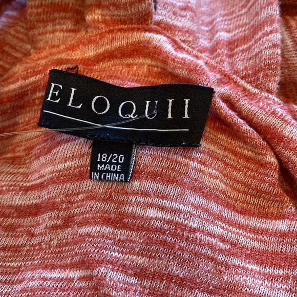 Eloquii space dyed knit maxi dress Sz 18/20 New - Picture 3 of 3